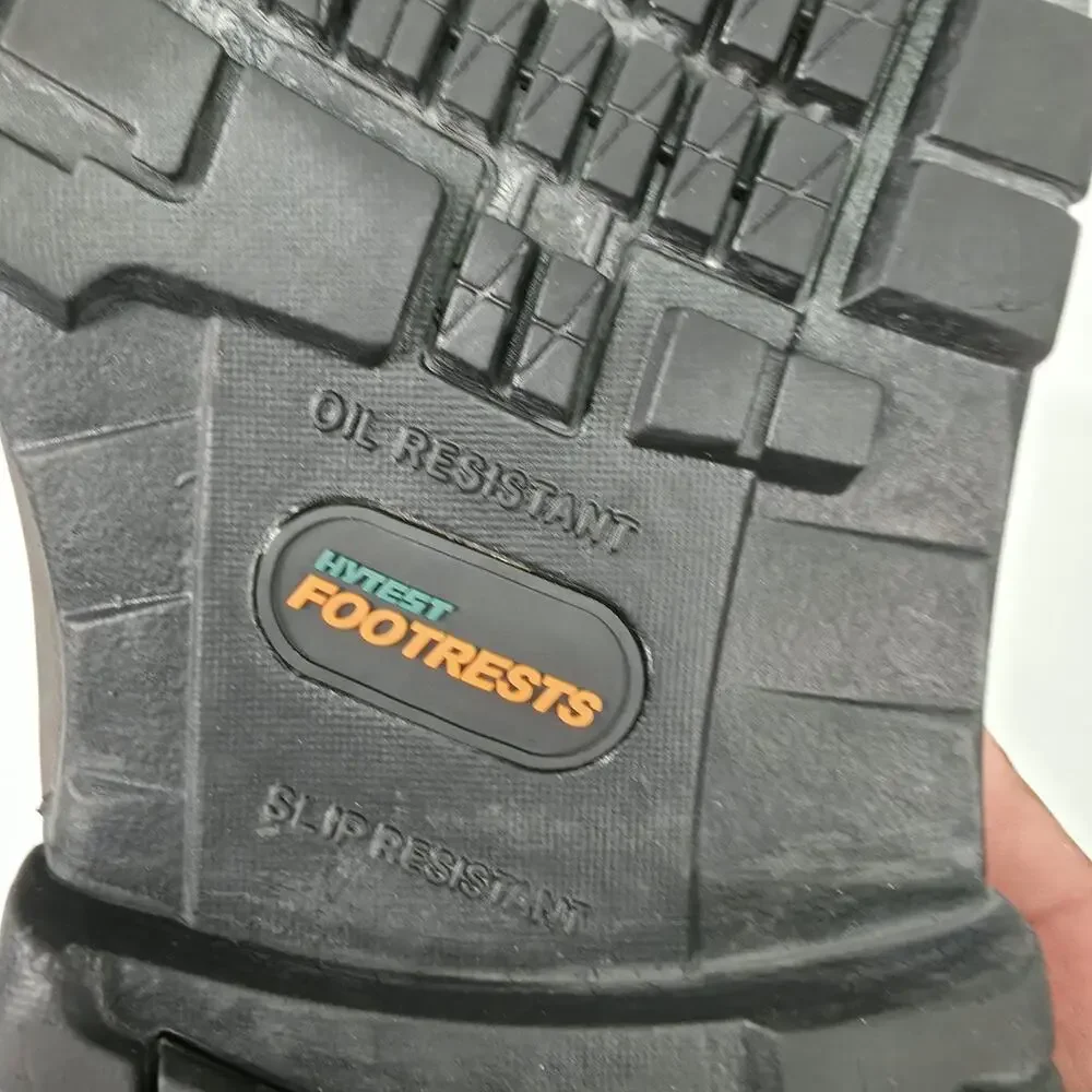 HyTest FootRests High Energy Work Boots Mens 9 Waterproof Composite Toe EH PR XR